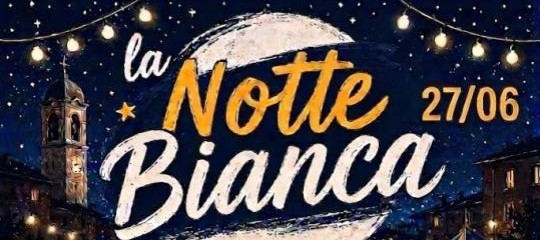 MENÙ – Notte bianca